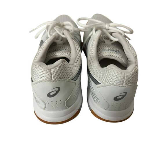 ASICS Gel Rocket 8 White Court Shoes Sz 9.5 - Picture 5 of 8